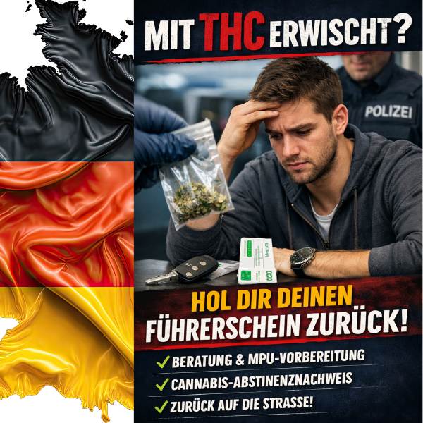 Mit THC erwischt? Hol dir deinen Führerschein zurück